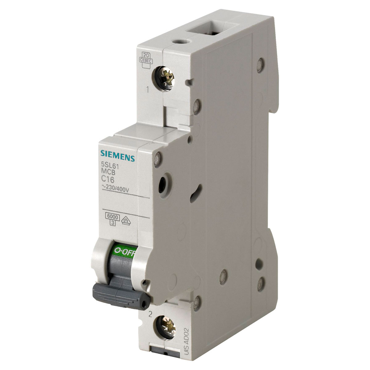 Siemens Leitungsschutz-Schalter 1-Polig B 10A 6kA Siemens Leitungsschutz-Schalter 1-Polig B 10A 6kA