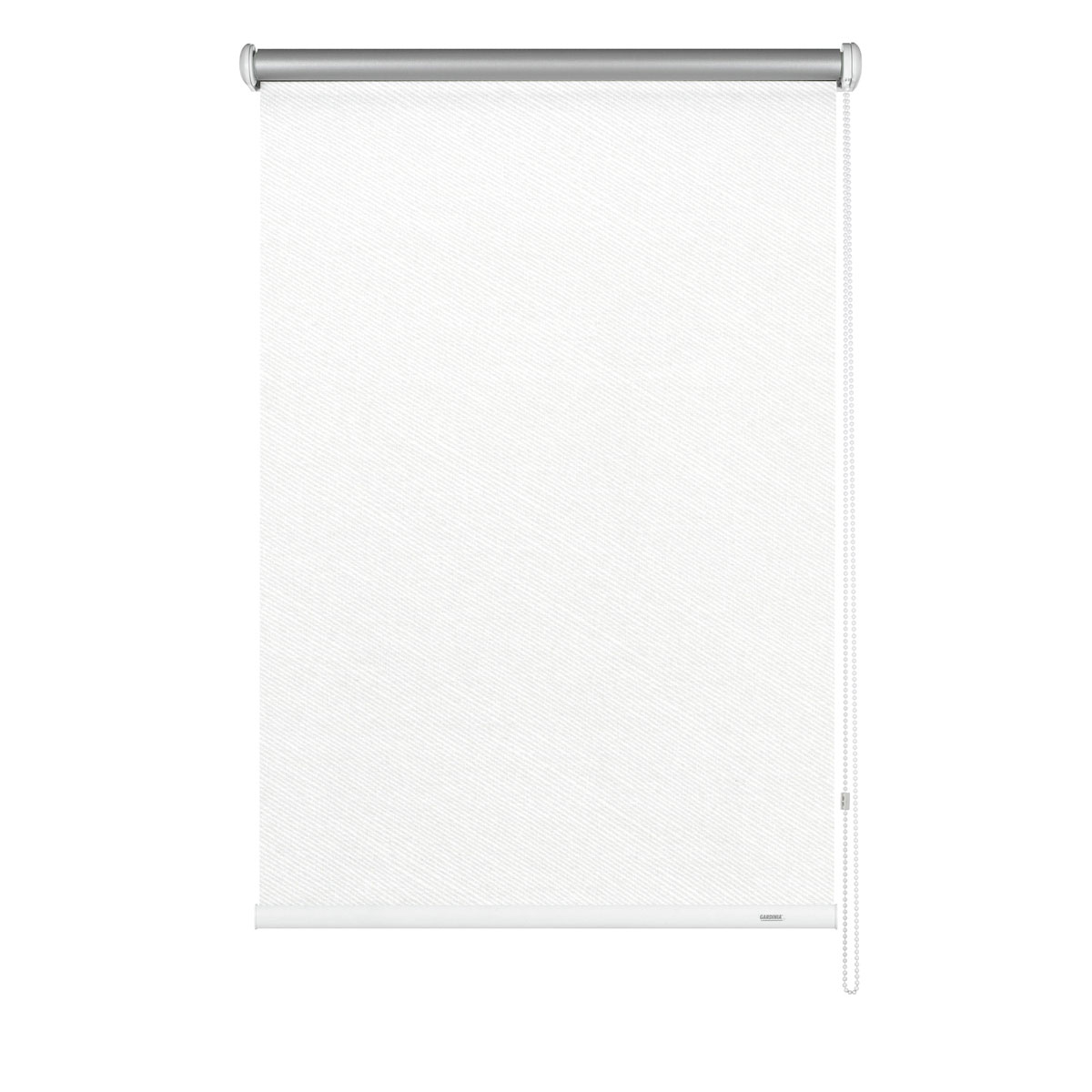 Gardinia Seitenzugrollo Thermo 92 x 180 cm Streifen weiß Bild 2
