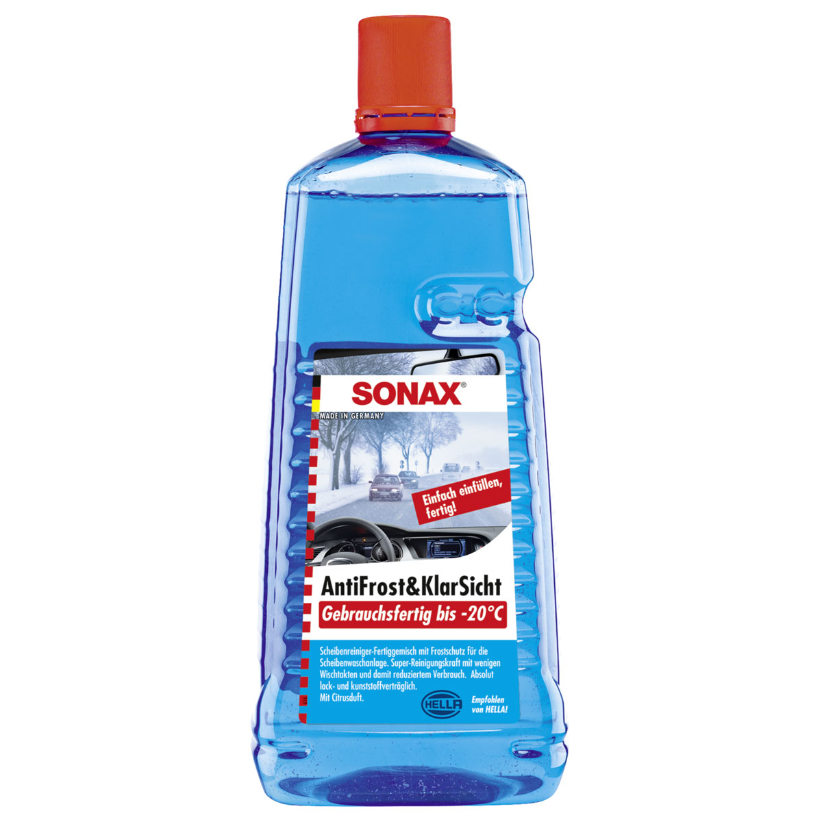 Sonax Antifrost und Klarsicht gebrauchsfertig -20° Citrus 2 L
