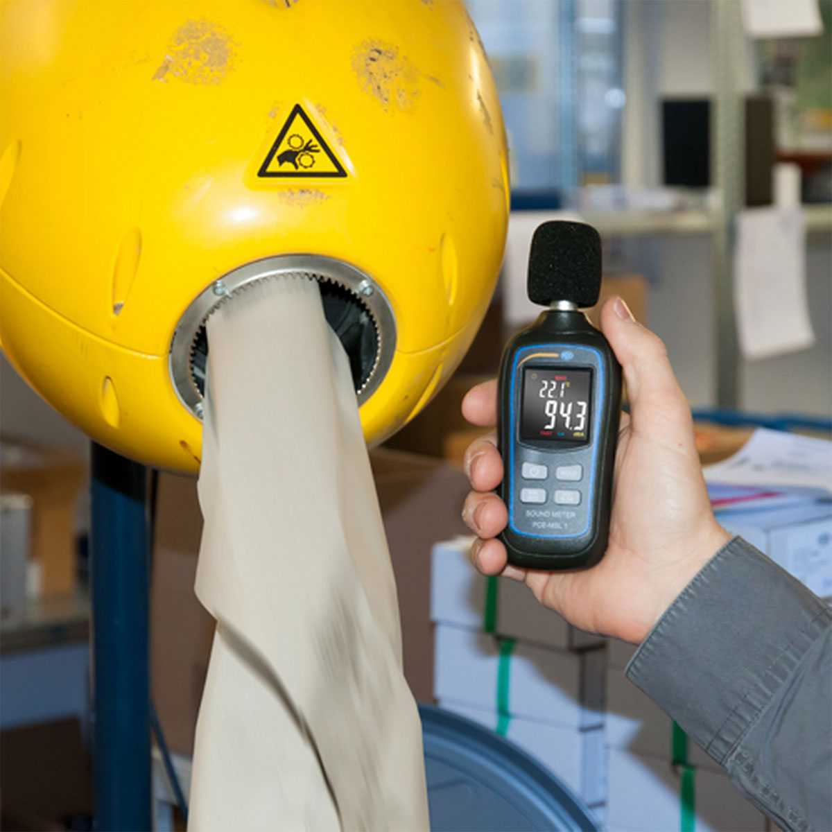 PCE Instruments Schall-Umweltmessgerät „PCE-MSL 1“, HOLD-Funktion Bild 5