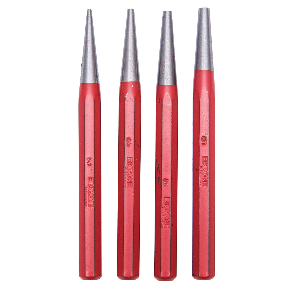 Krone  Durchschlägersatz 4 teilig CV