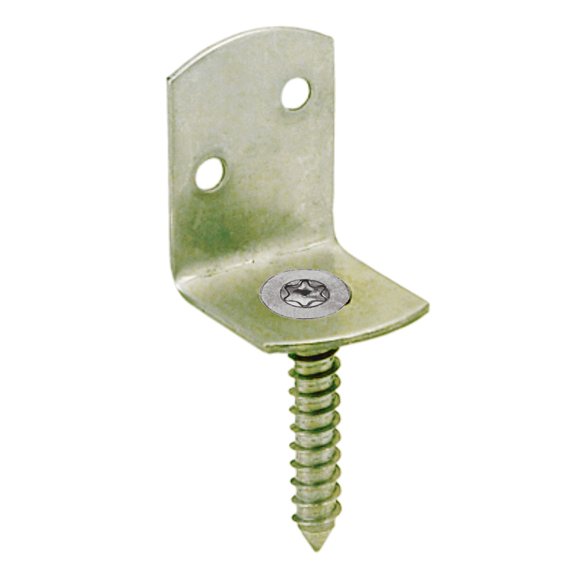 Connex Flechtzaunbeschlags-Set verzinkt 4-teilig