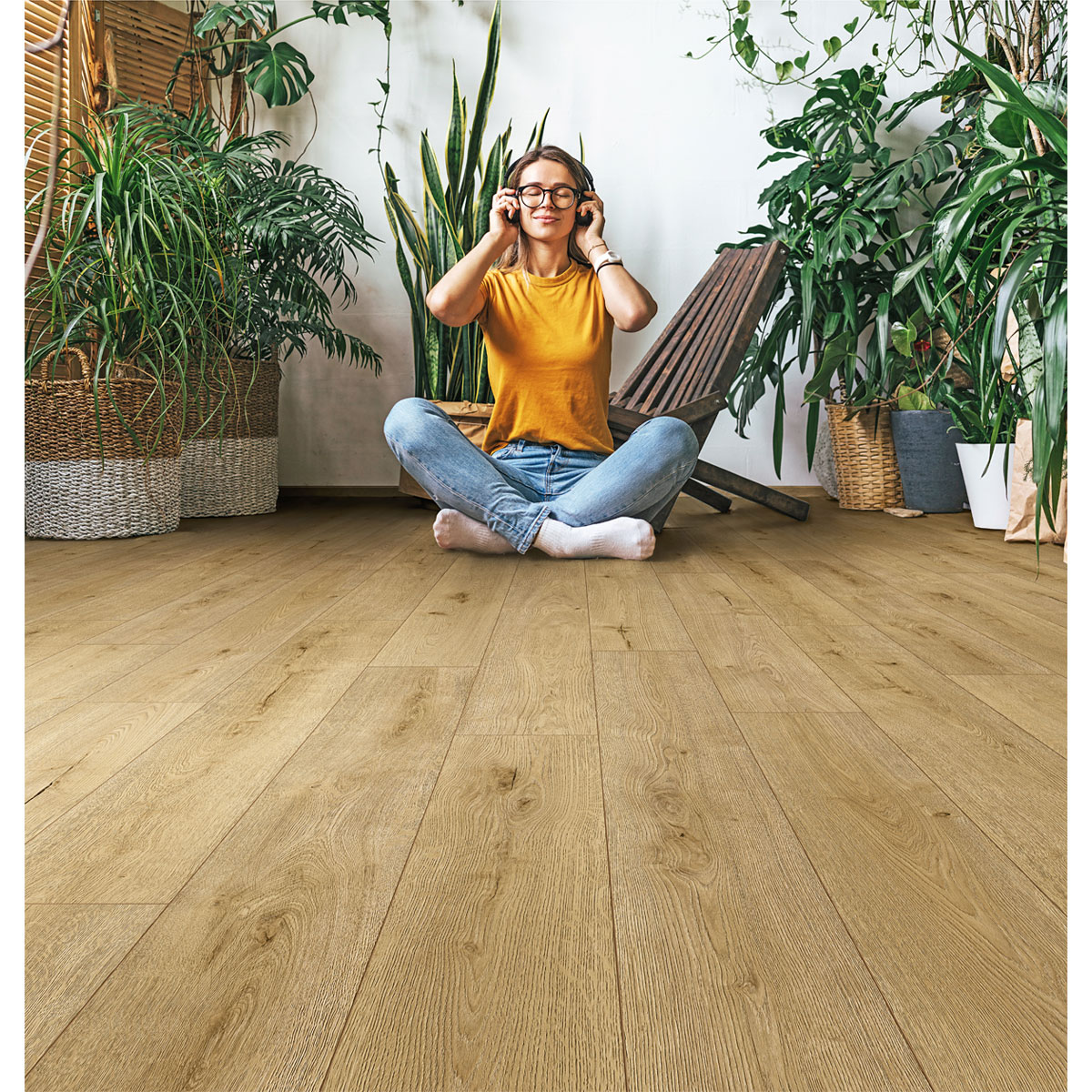 Designboden O.R.C.A Flex Flax River Oak 128,8 x 18,9 cm