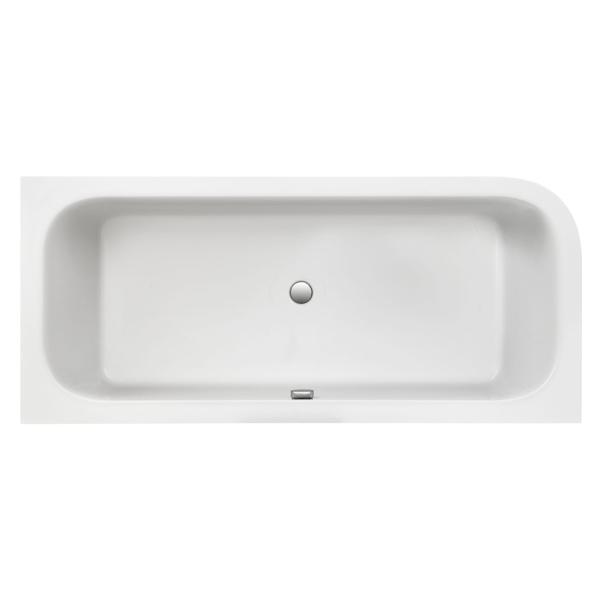 Ottofond Badewanne Spirit 180 x 80 cm Ausführung links Wannenrandarmatur S3000
