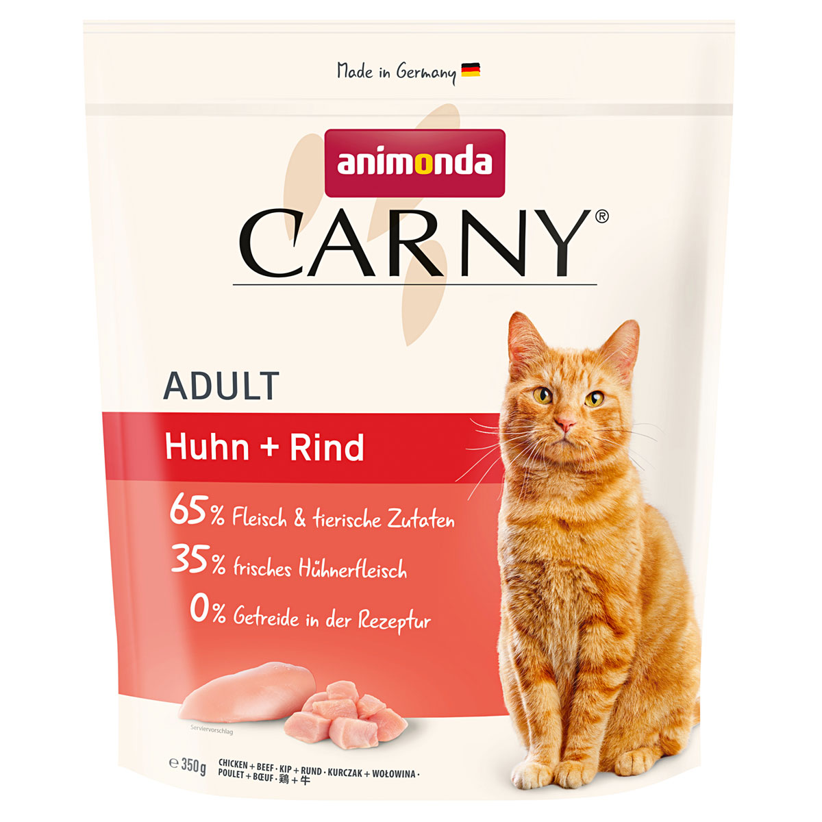 Carny Katzenfutter Adult Huhn und Rind 350 g Carny Katzenfutter Adult Huhn und Rind 350 g