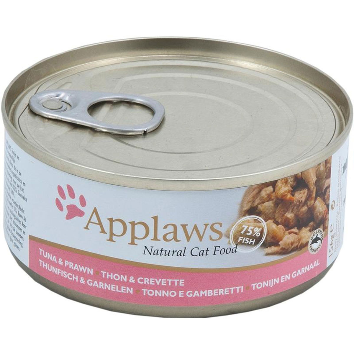 Applaws Dose Thunfischfilet Garnele 156g