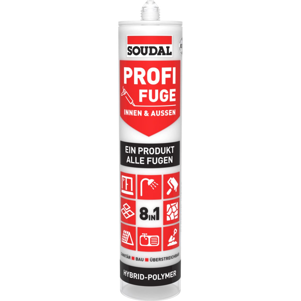 Soudal Silikon Profi Fuge weiß 280 ml