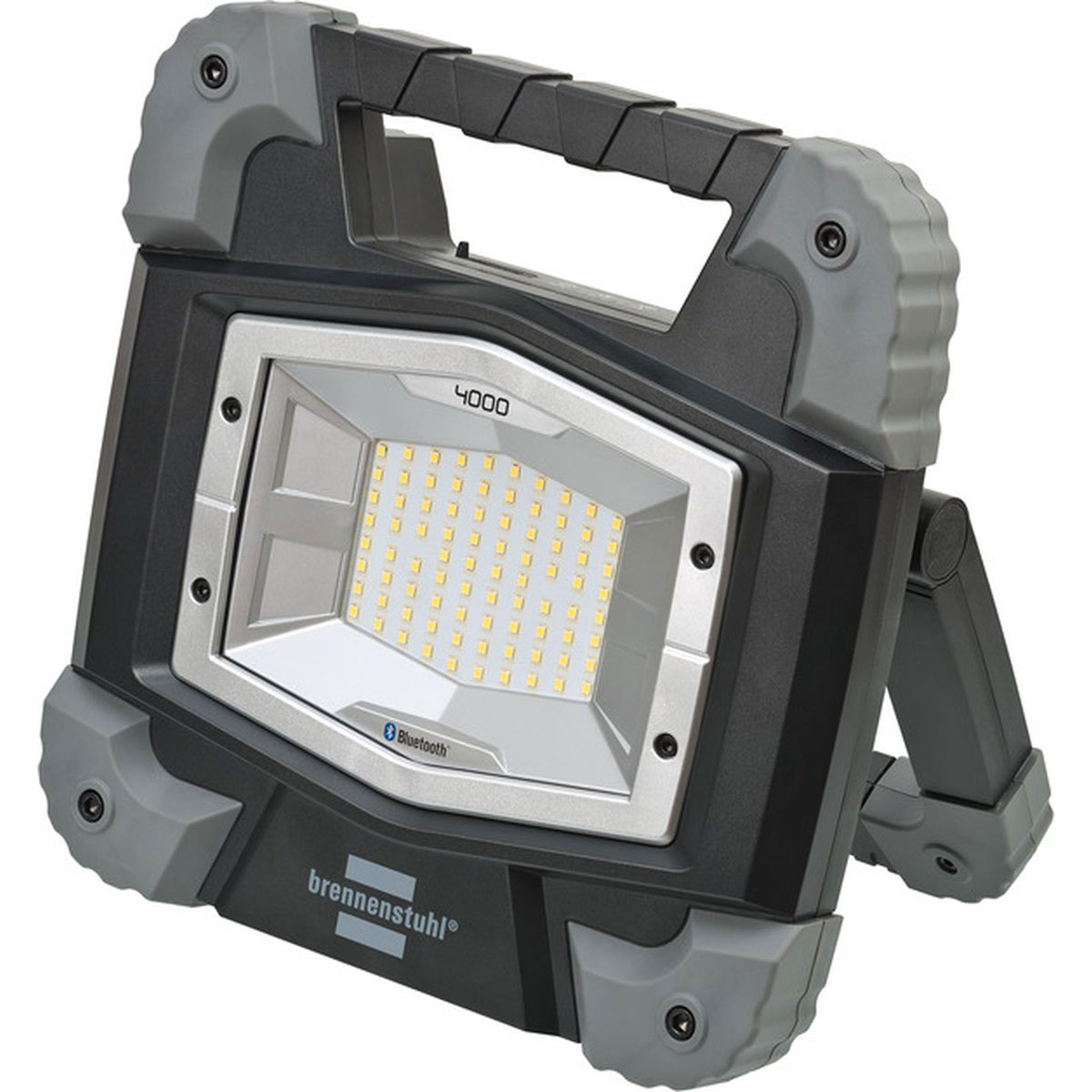 Brennenstuhl LED-Akku-Strahler Toran 4000 MBA mit Bluetooth 40W  grau-schwarz, 40