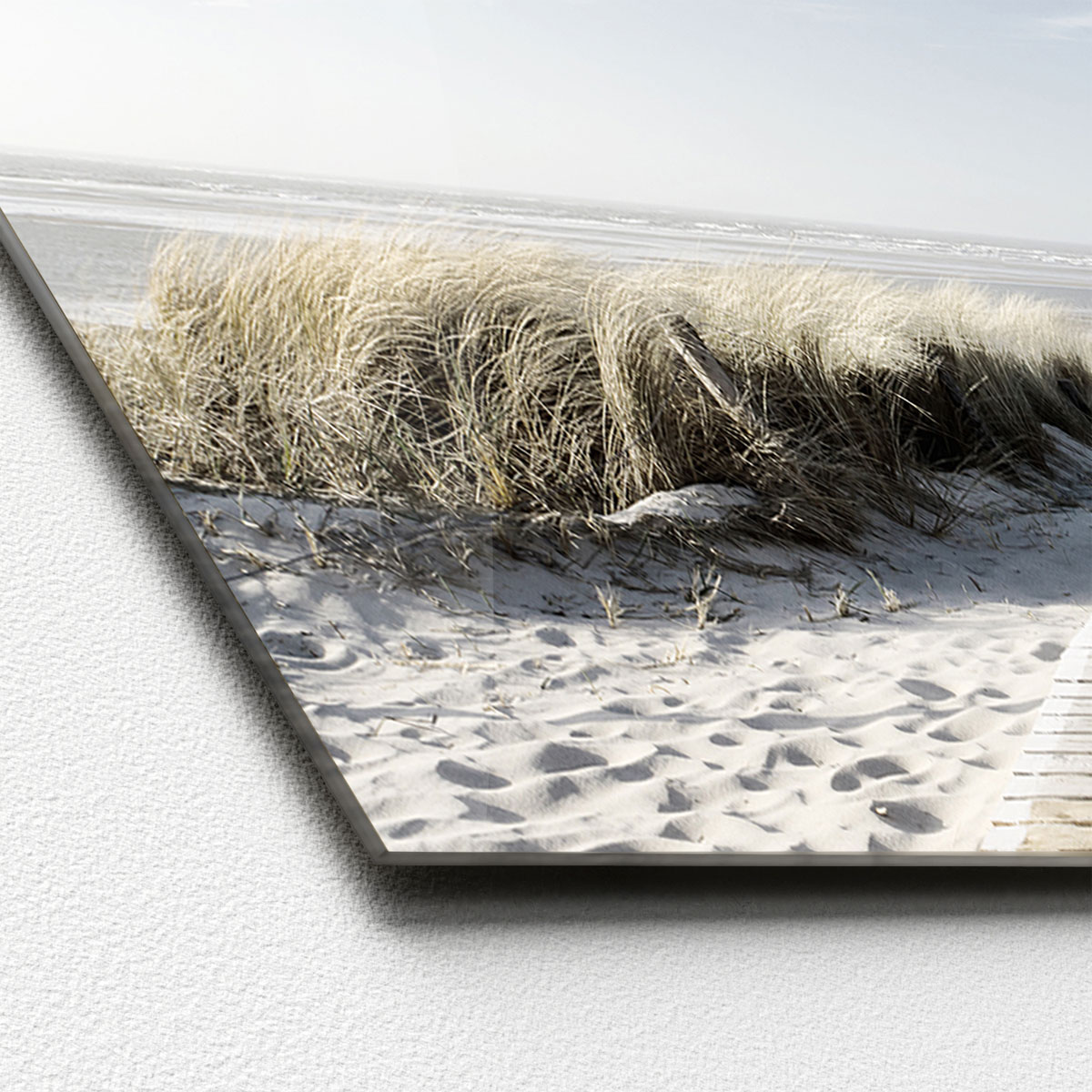 Glas-Art Seeblick III 50 x 125 cm Glasbild Bild 2