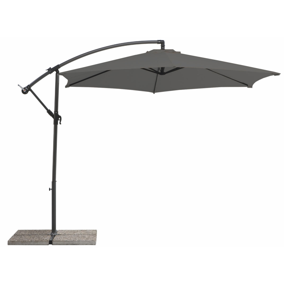 Schneider Schirme Sonnenschirm Venus 300 cm anthrazit Bild 1