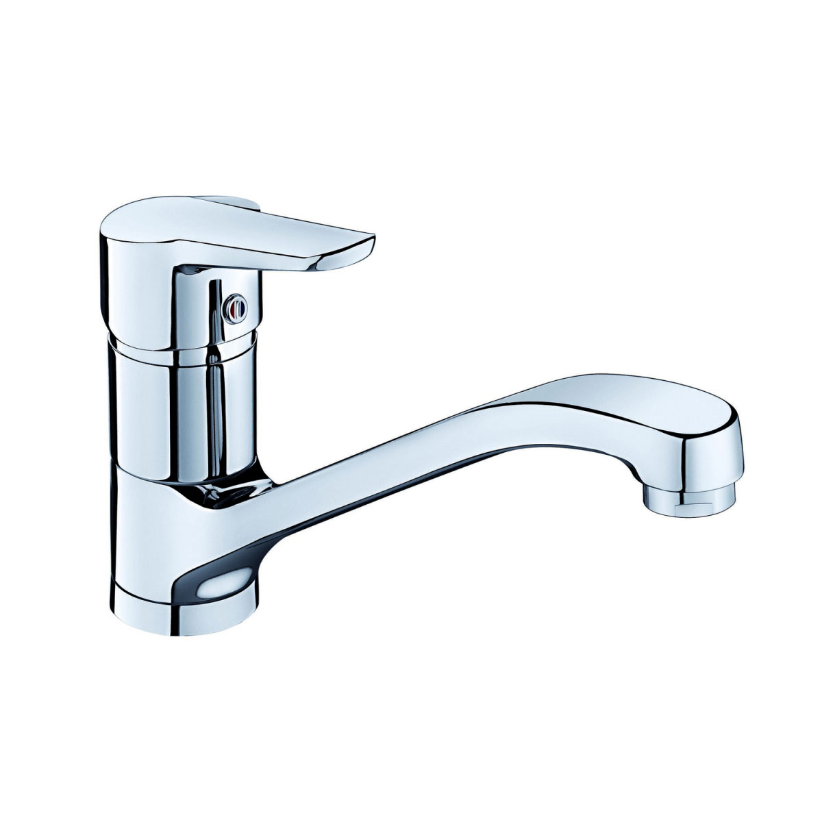 Kludi Spültischarmatur D-Vise Einhandmischer chrom