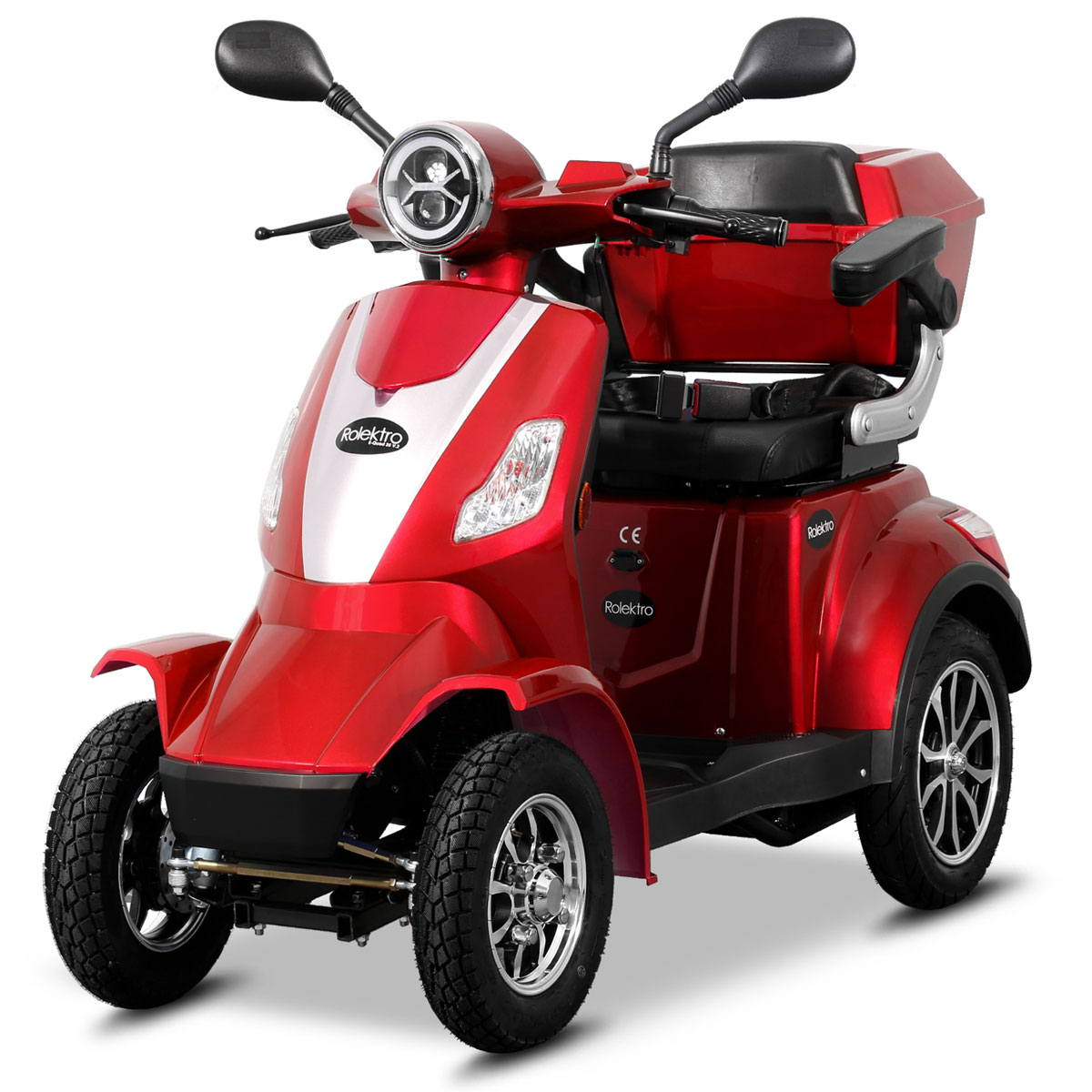 Rolektro E-Quad „15“, 1000 W, Rot