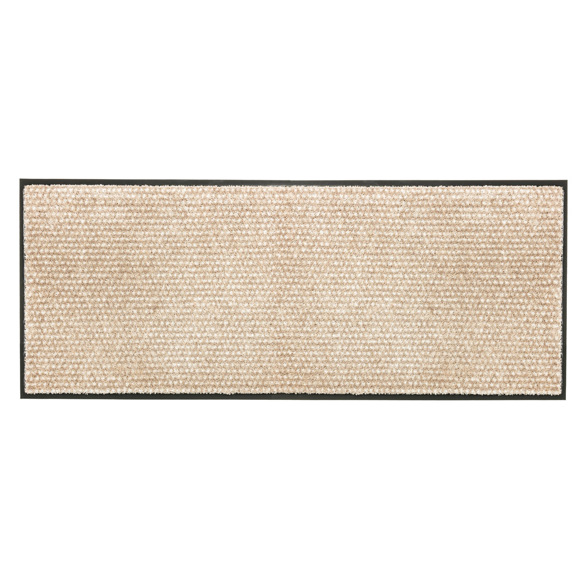 Schöner Wohnen Schmutzfangmatte „Miami“, Punkte beige, 67x150 cm