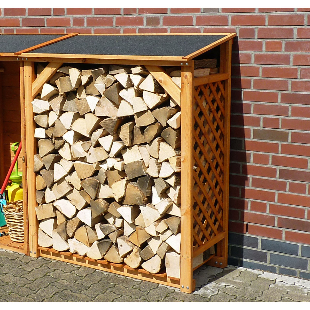 Promadino Erweiterungselement zu Kaminholzregal Speyer