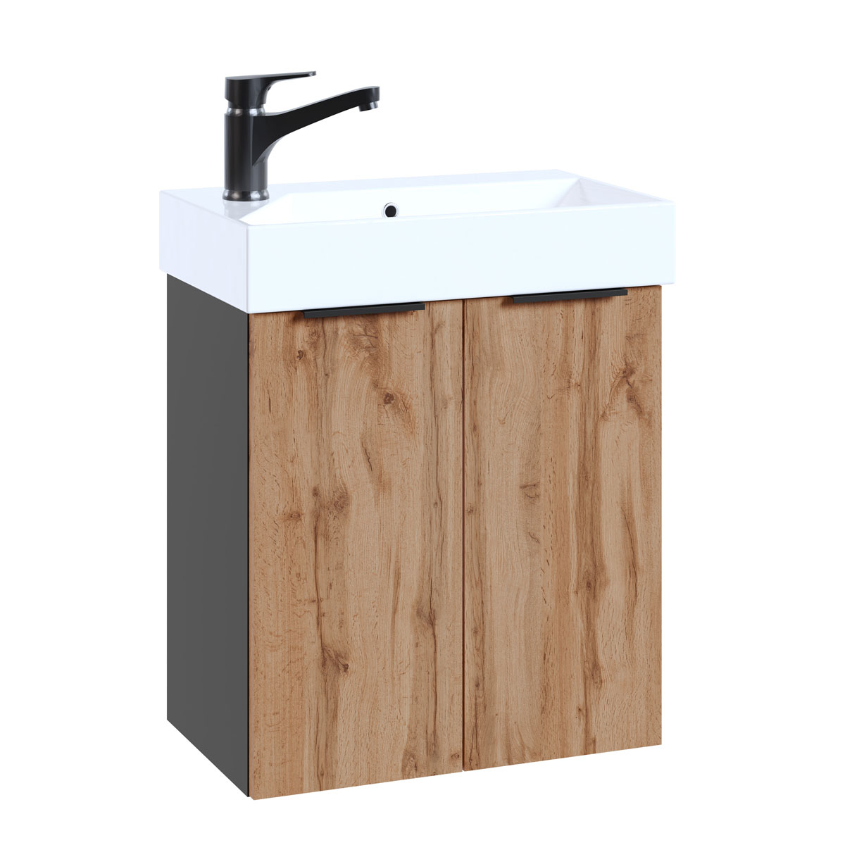 Badmöbel-Set „Mara“, Spiegelschrank + Waschtischunterschrank  Bild 4