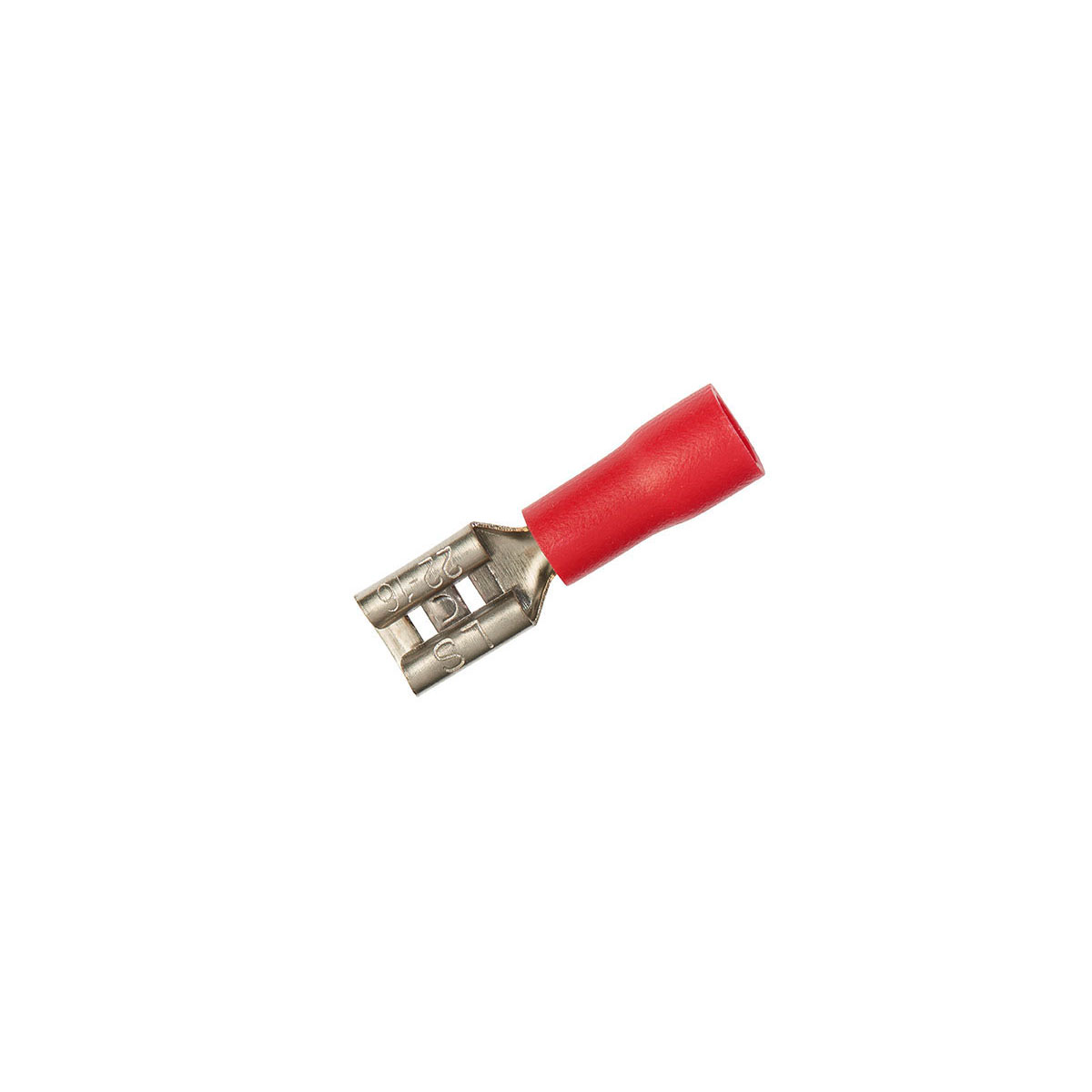 Heidemann Flachsteck-Hülsen 4,3 x 0,8 mm rot 25 Stück Heidemann Flachsteck-Hülsen 4,3 x 0,8 mm rot 25 Stück