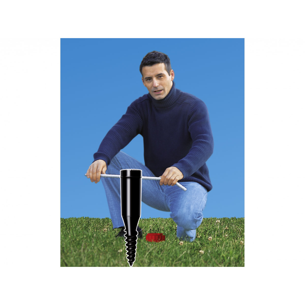 Leifheit Zentrierbodendübel für Wäschespinnen Bild 3