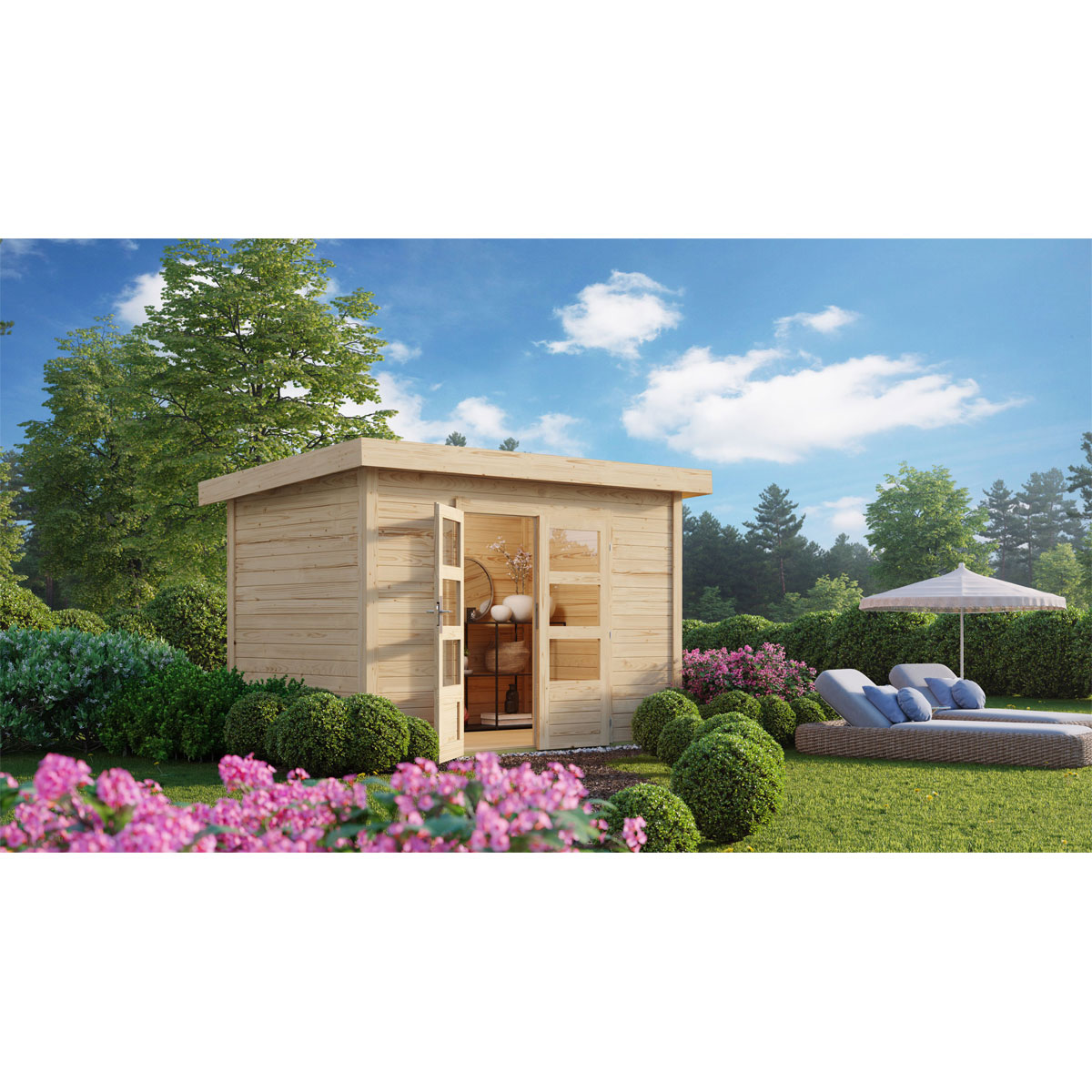 Karibu BBH Kandern 2 naturbelassen