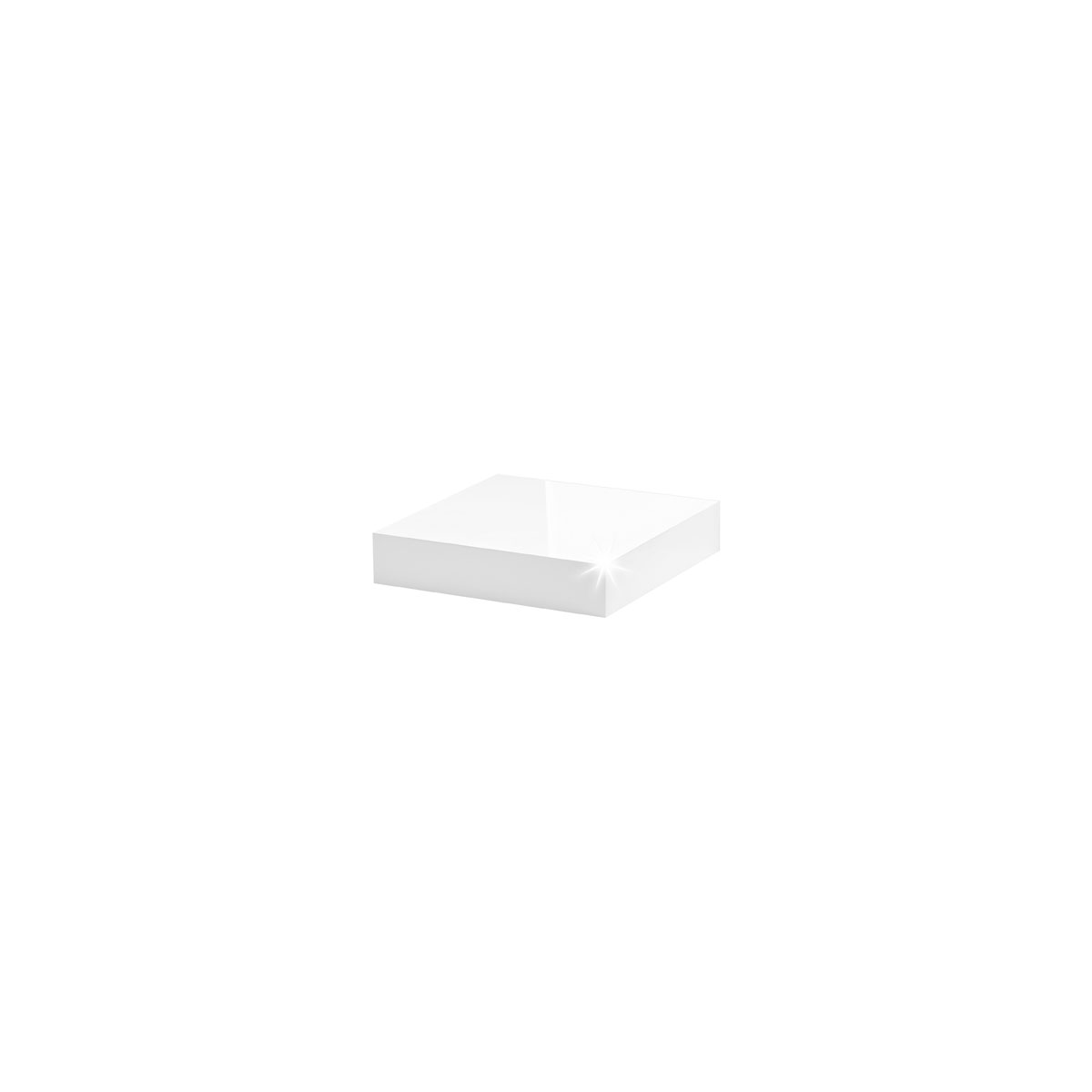 Dolle Regalboden Big Boy Basic weiß hochglanz 25 x 25 x 5 cm