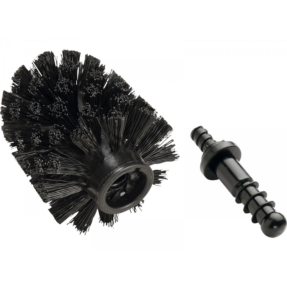 Wenko Ersatzbürste schwarz Durchmesser 8,5 cm