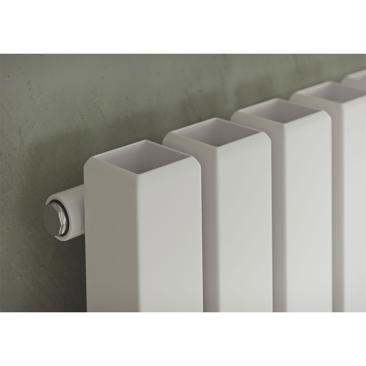 Ximax  Raumheizkörper Erupto Quadrat 1800 x 435 mm 1368 Watt Weiß Bild 2