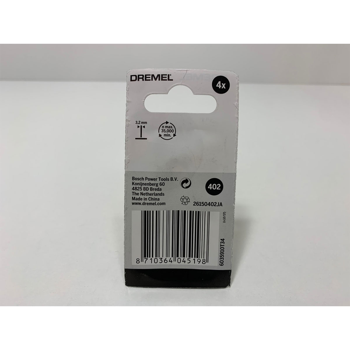 Dremel  Aufspanndorn 4 Stück Bild 2