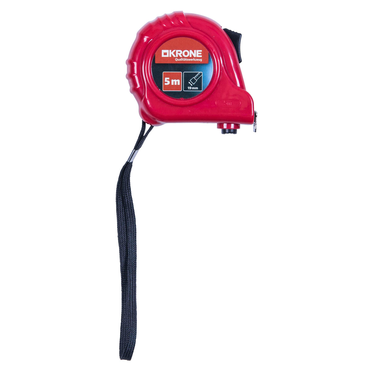 Krone  Bandmaß 5mx19 mm mit Stoptaste SB Krone  Bandmaß 5mx19 mm mit Stoptaste SB