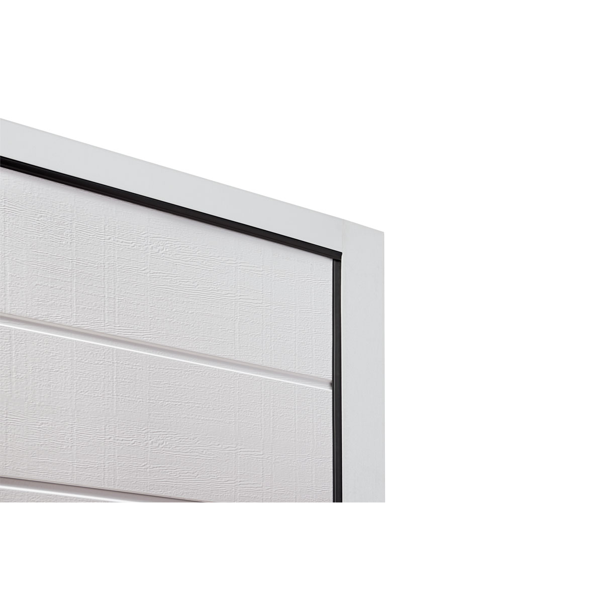 Zargenverkleidung glatt weiss 85 x 2125 mm