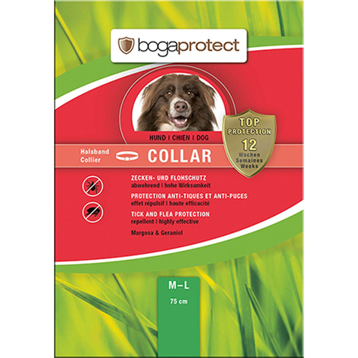 bogar  BOGAPROTECT Floh- und Zeckenhalsban 75 cm