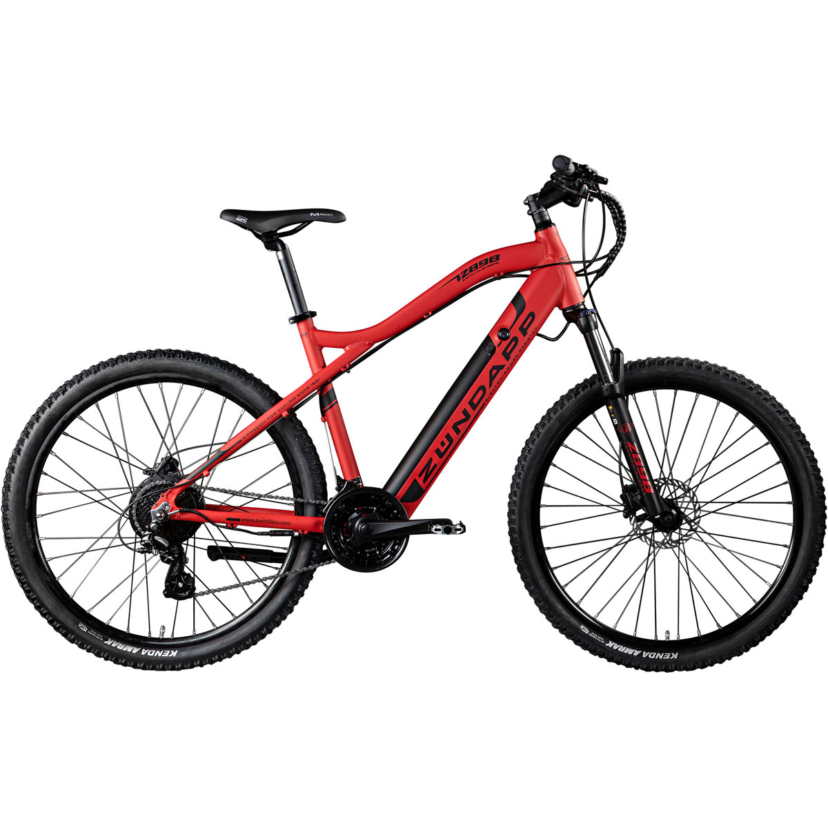 Zündapp Z898 E-Mountainbike 27,5 Zoll, Farbe: Rot