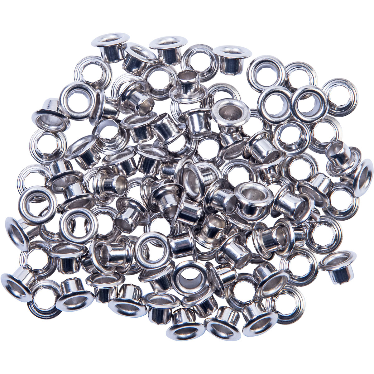 Krone Ösen vernickelt 4,5 mm 100 Stück