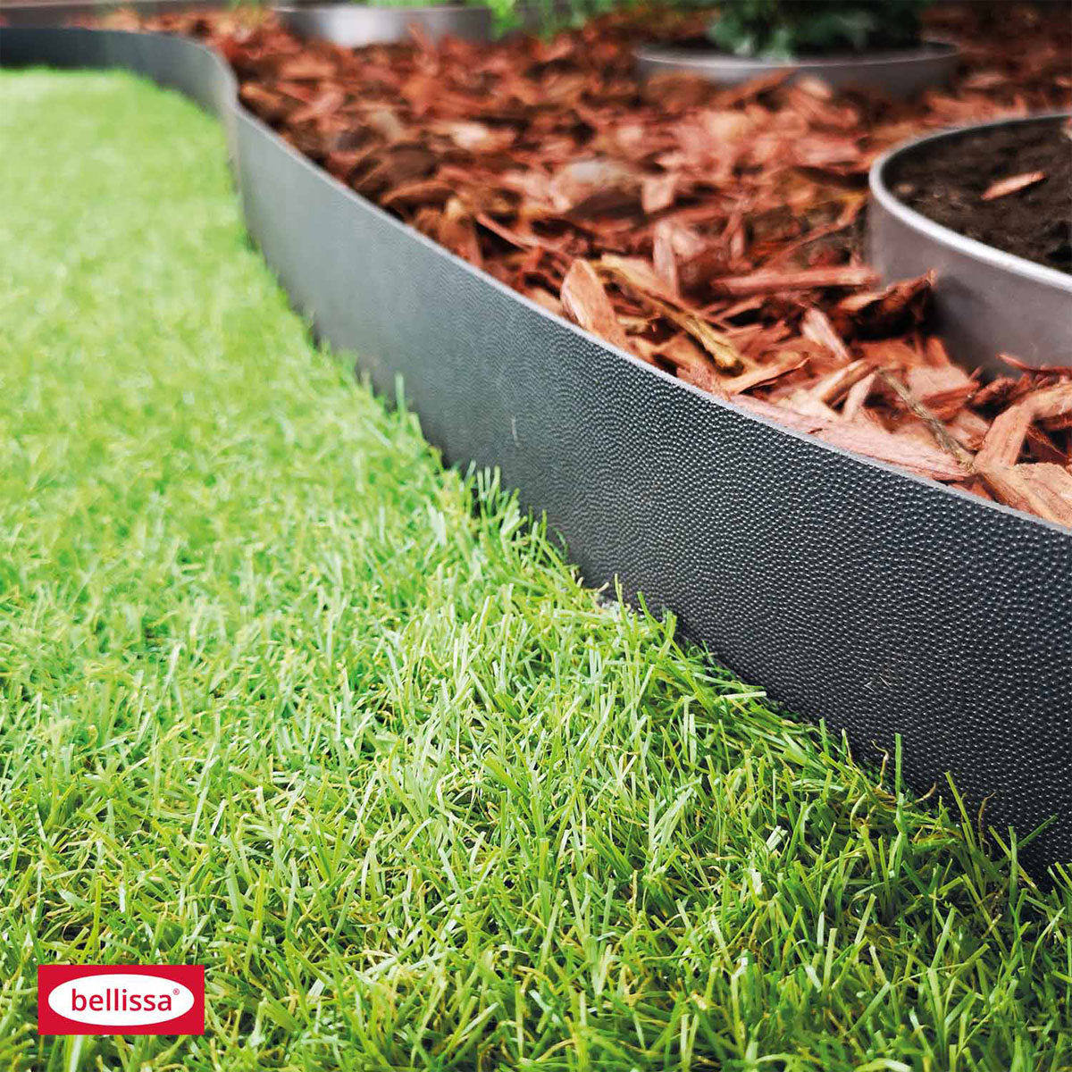 Rasenkanten Rolle Kunststoff 1000 x 12 cm Bild 3