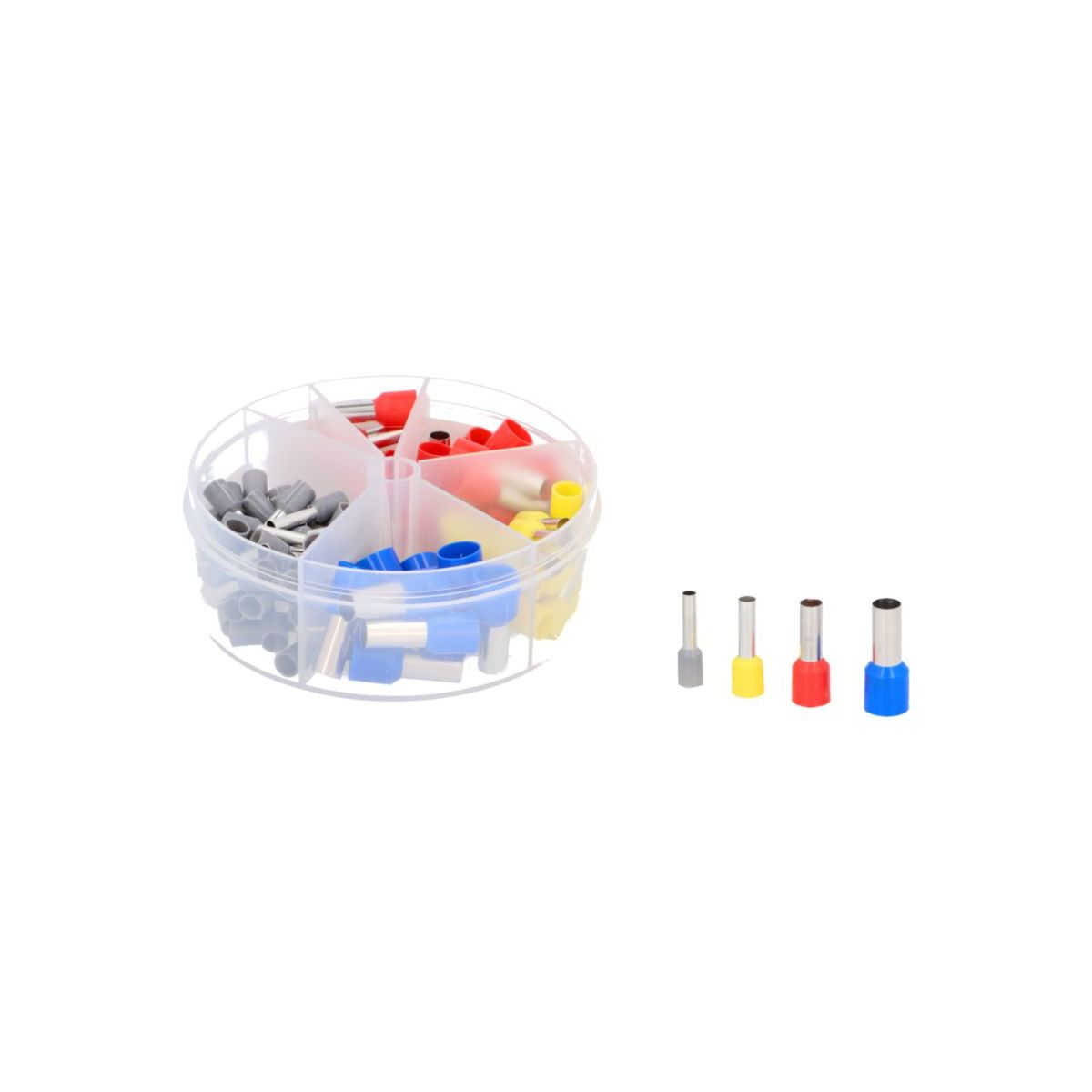 Unitec Aderendhülsen-Sortiment,>4,0mm²,100-tlg.