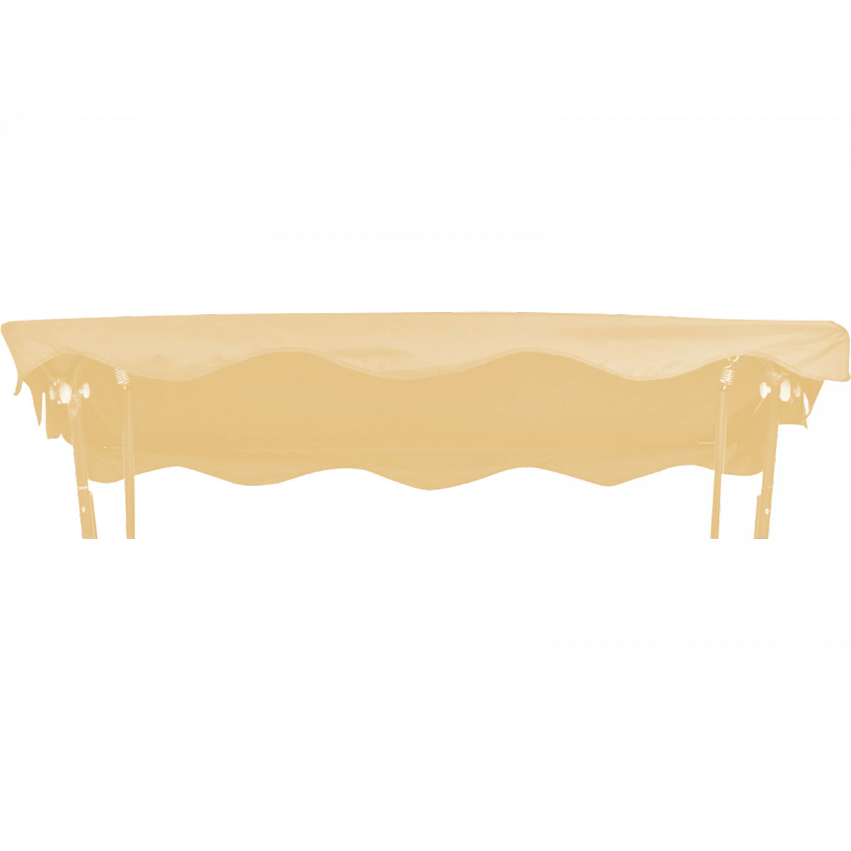 GO-DE Universal-Ersatzdach Beige für Hollywoodschaukel