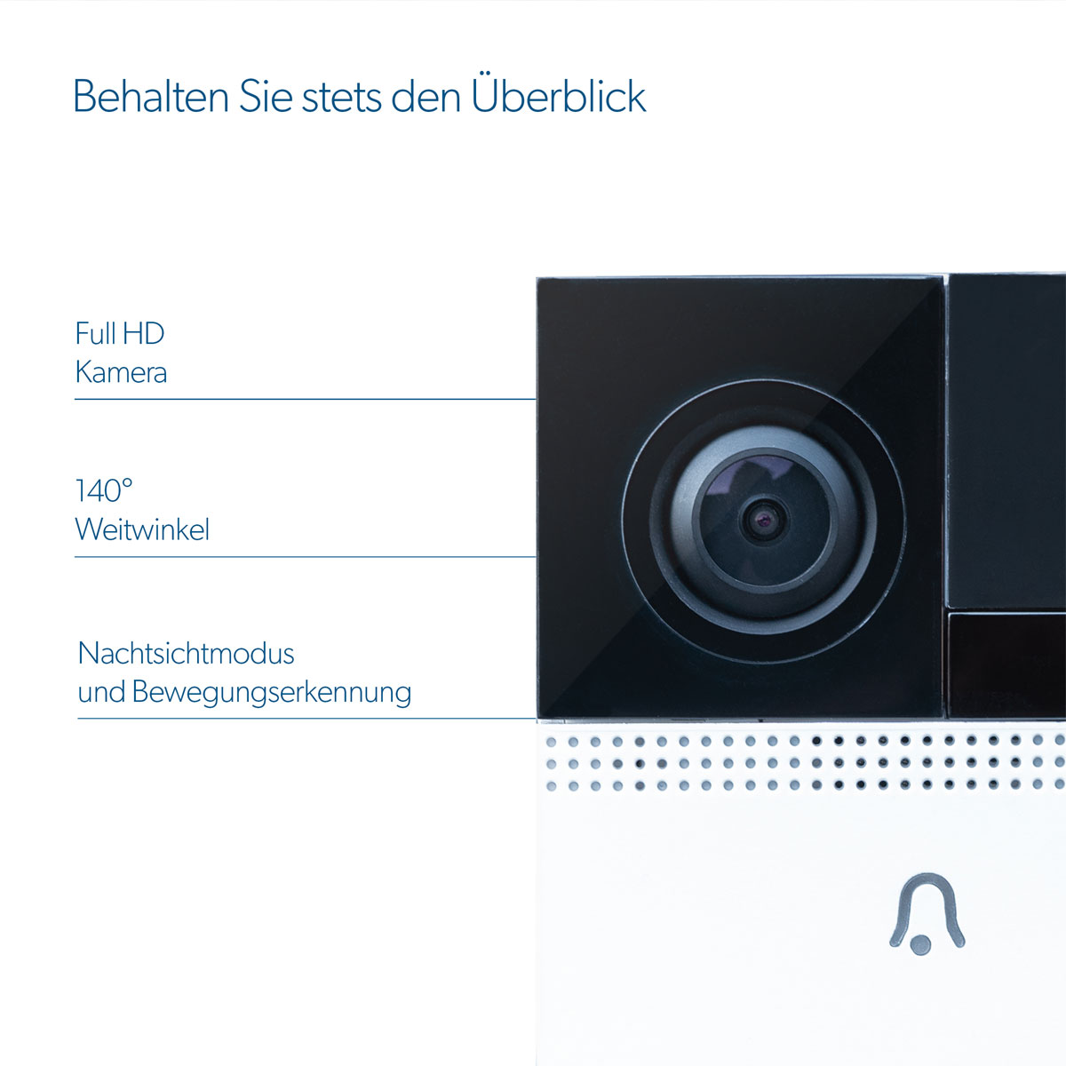 Unitec  WIFI Türkamera Smart inkl. Funkgong Bild 13