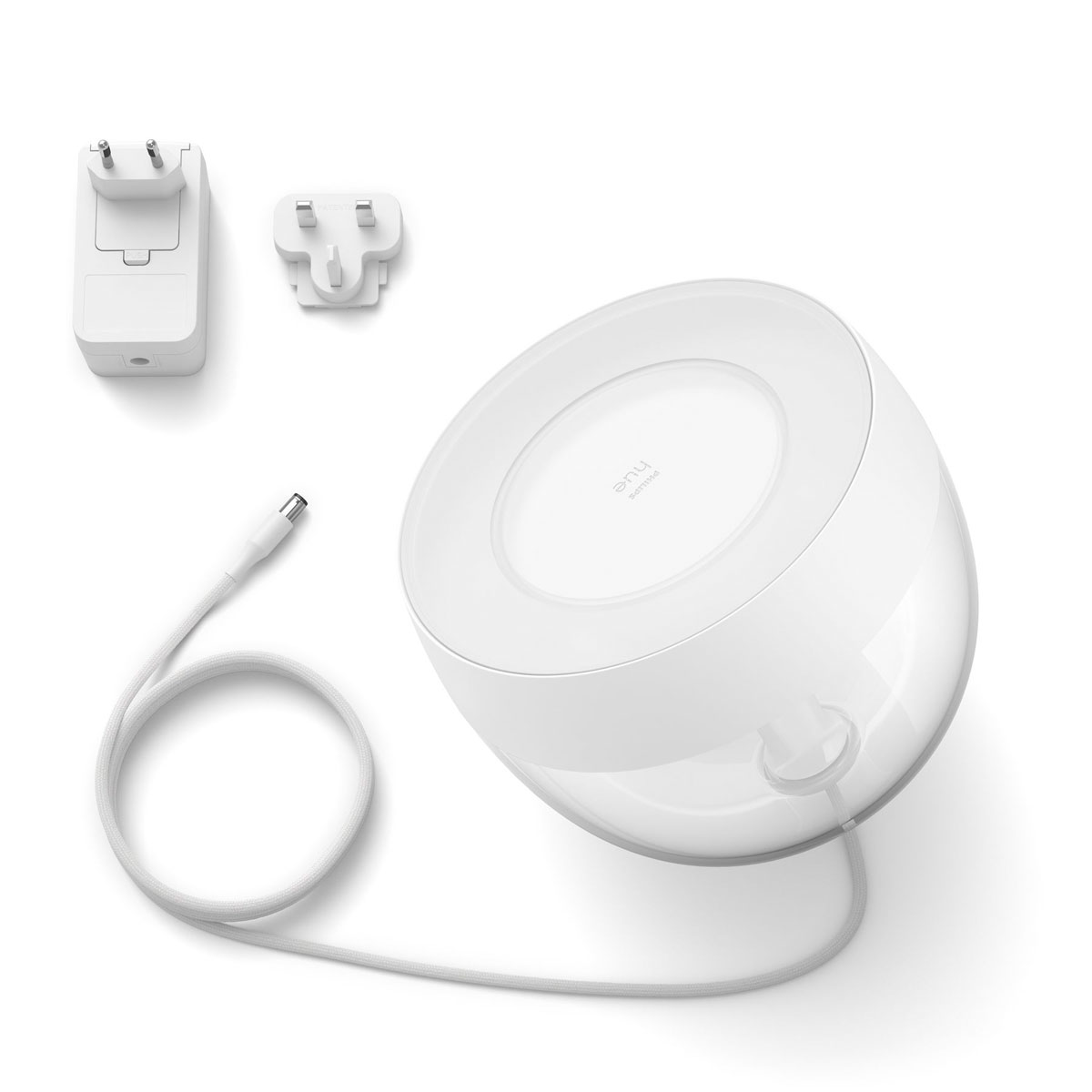 Philips Hue LED-Tischleuchte Iris transparent Bild 3