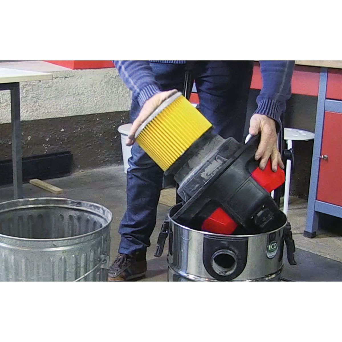 Einhell Faltenfilter für Nass-Trockensauger Bild 2