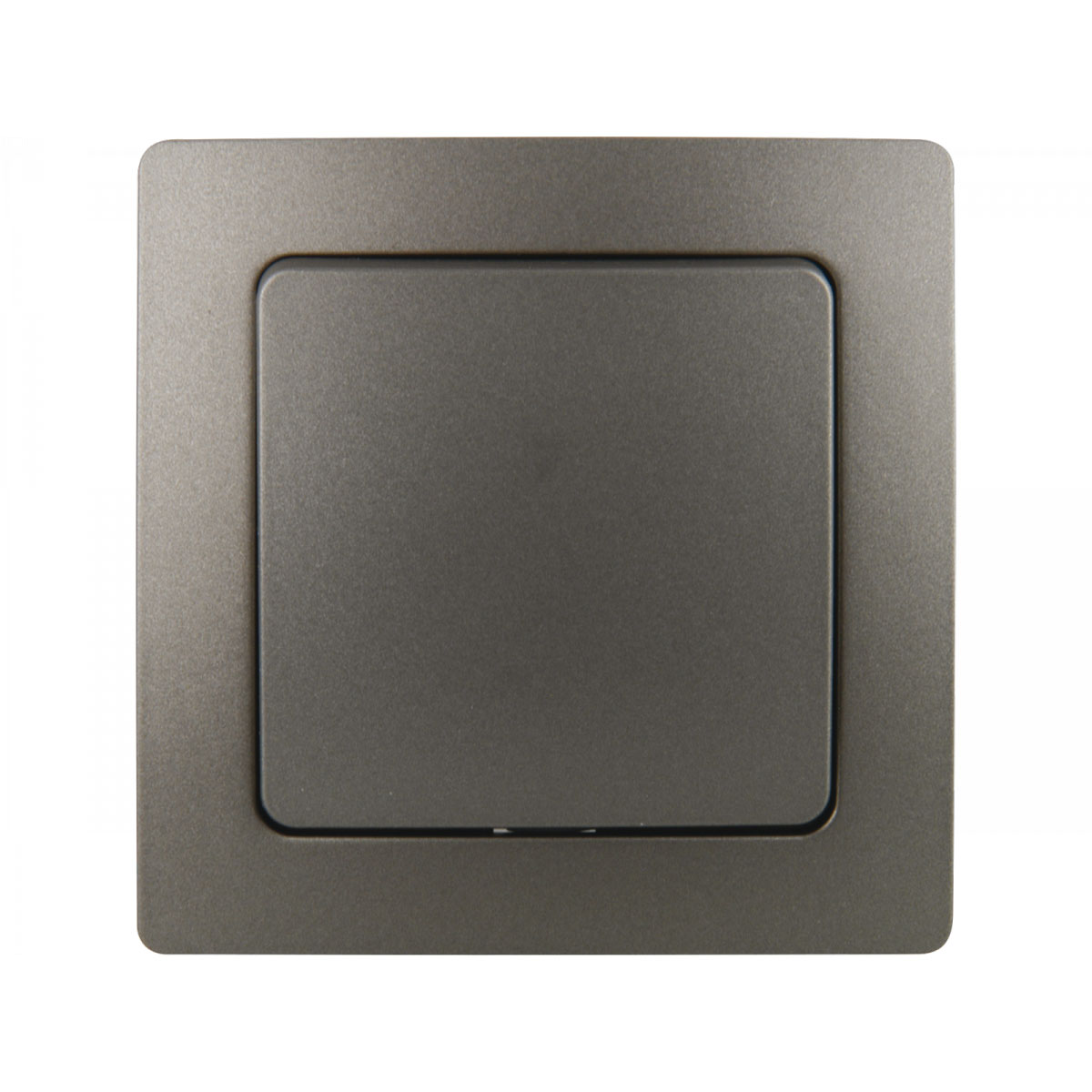 Unitec Aus-/Wechselschalter Monaco platin