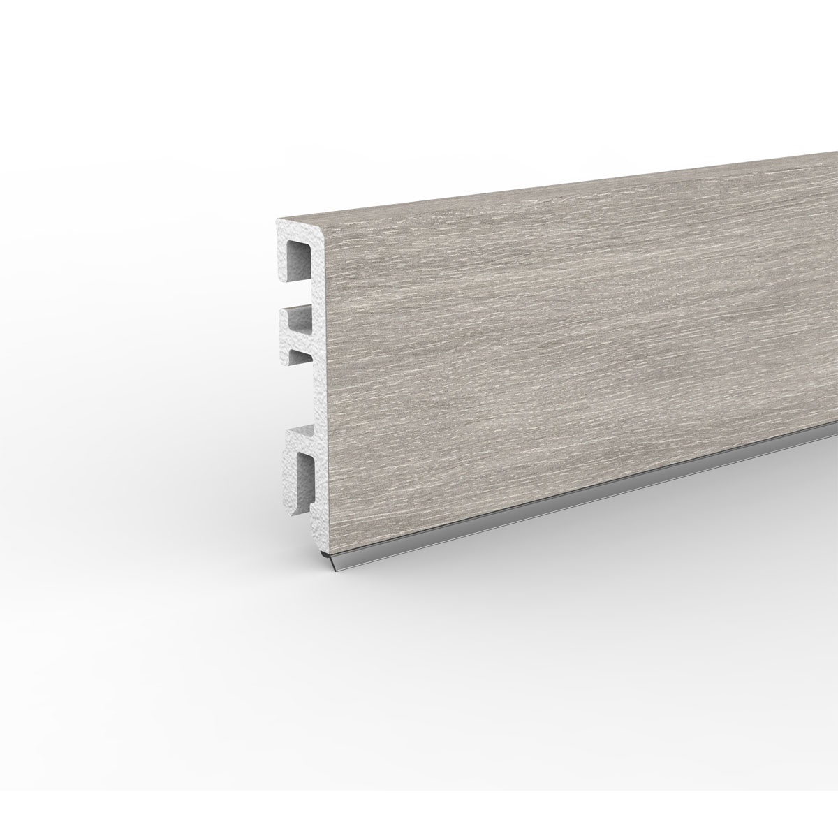 Sockelleiste Cubica 60 Hexenberg 13 x 60 x 2500 mm