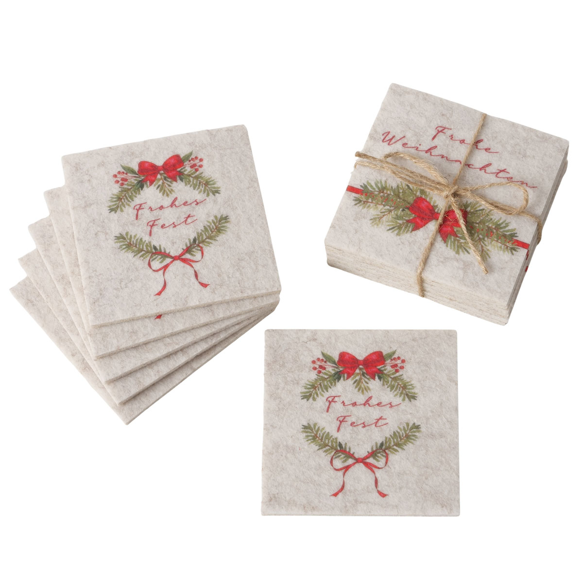 Untersetzer Noelle 6 teilig Bild 2