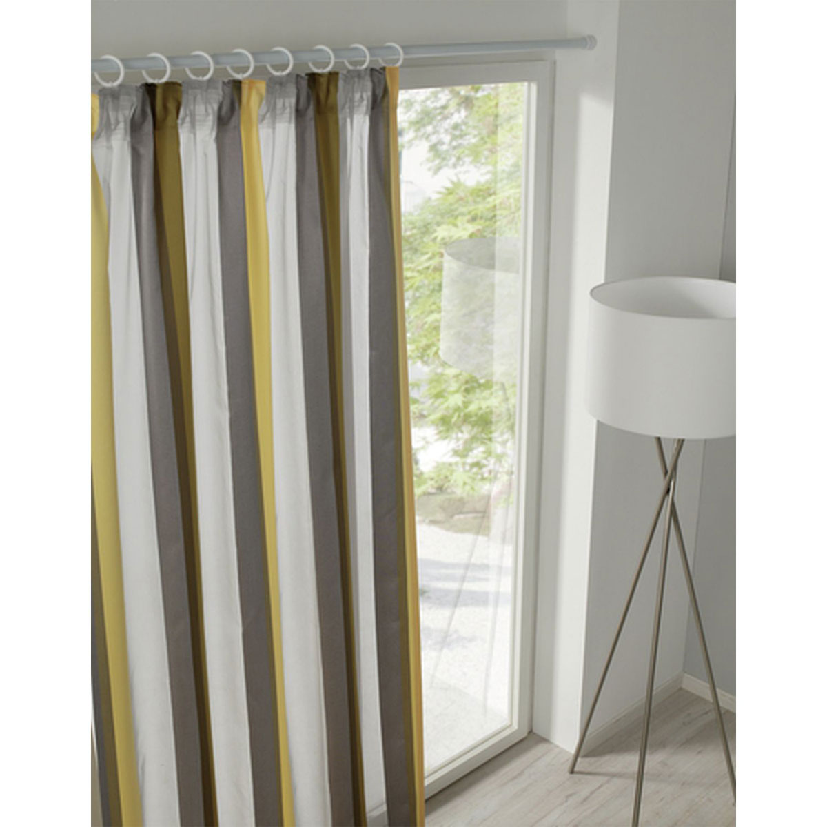 Gardinia Spannstange Durchmesser 23/26 mm 125-220 cm weiß Bild 7