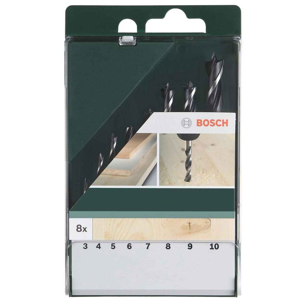 Bosch  DIY Holzspiralbohrer-Set 3-4-5-6-7-8-9-10 mm Bild 4