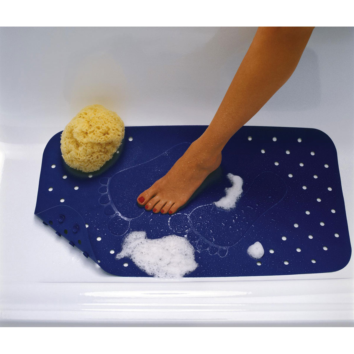 Ridder  Wanneneinlage Foot 38 x 72 cm lila Bild 2