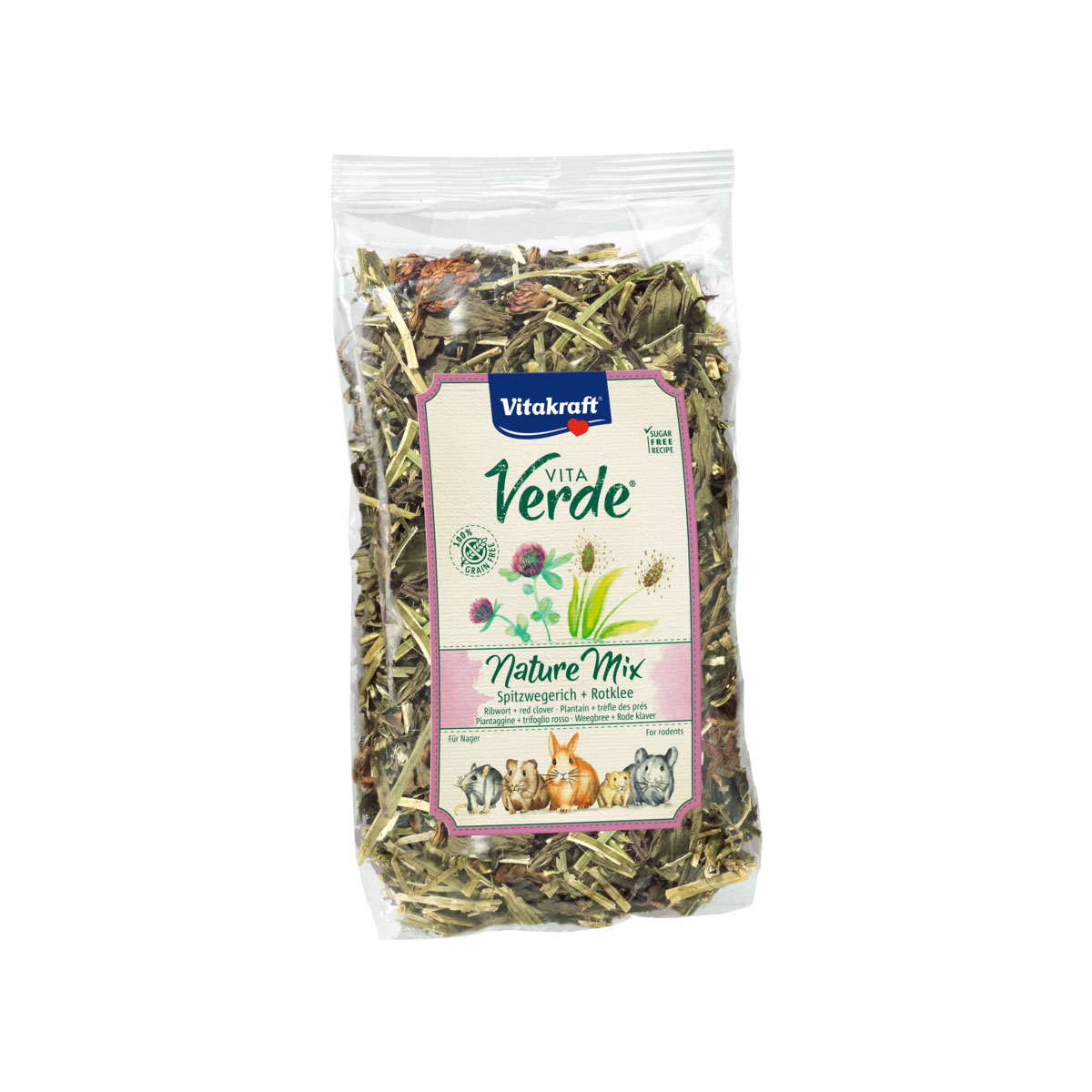 Vitakraft Verde Spitzwegerich+Rotklee 70g
