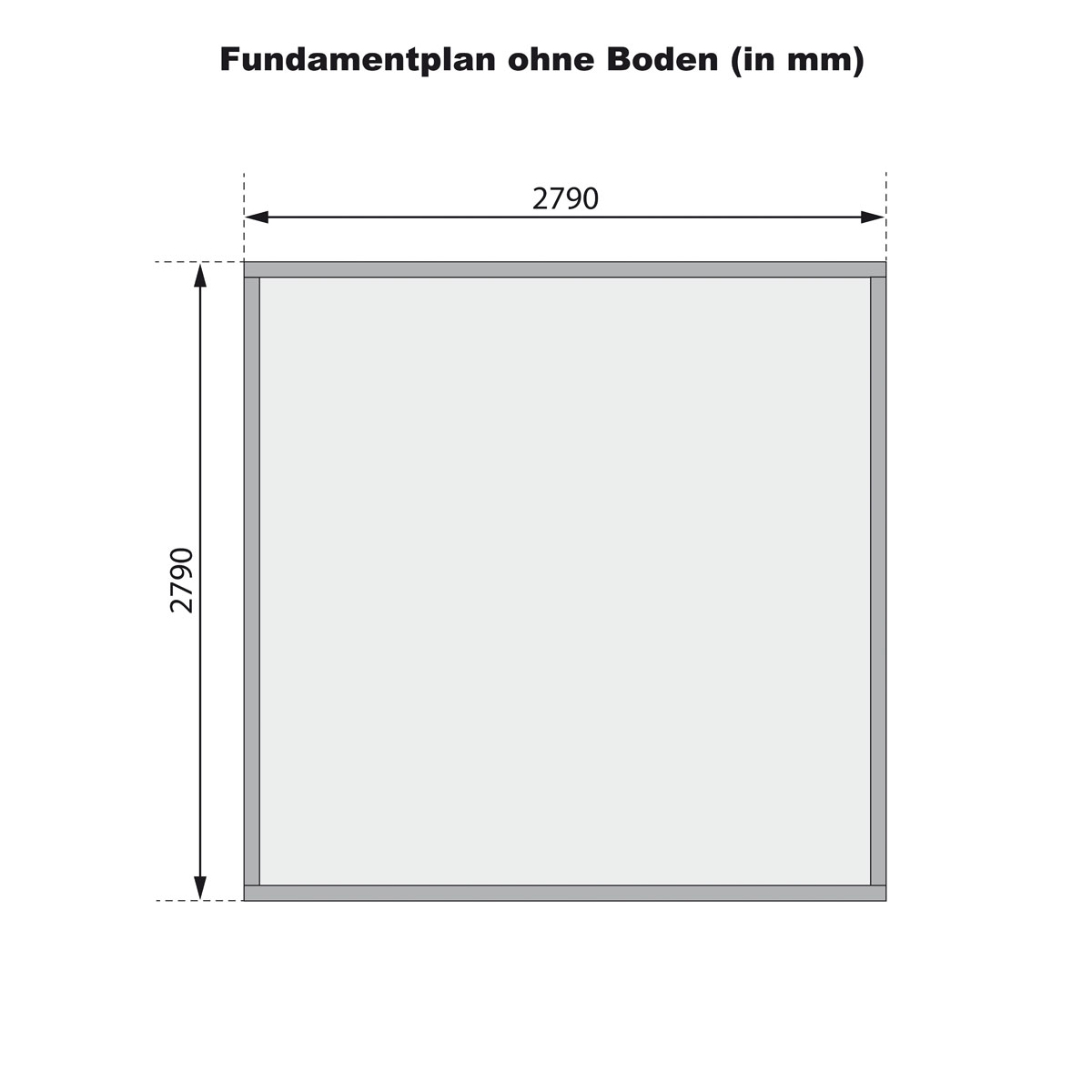 Karibu BBH Trittau 3 Set mit Anbaudach naturbelassen Bild 9