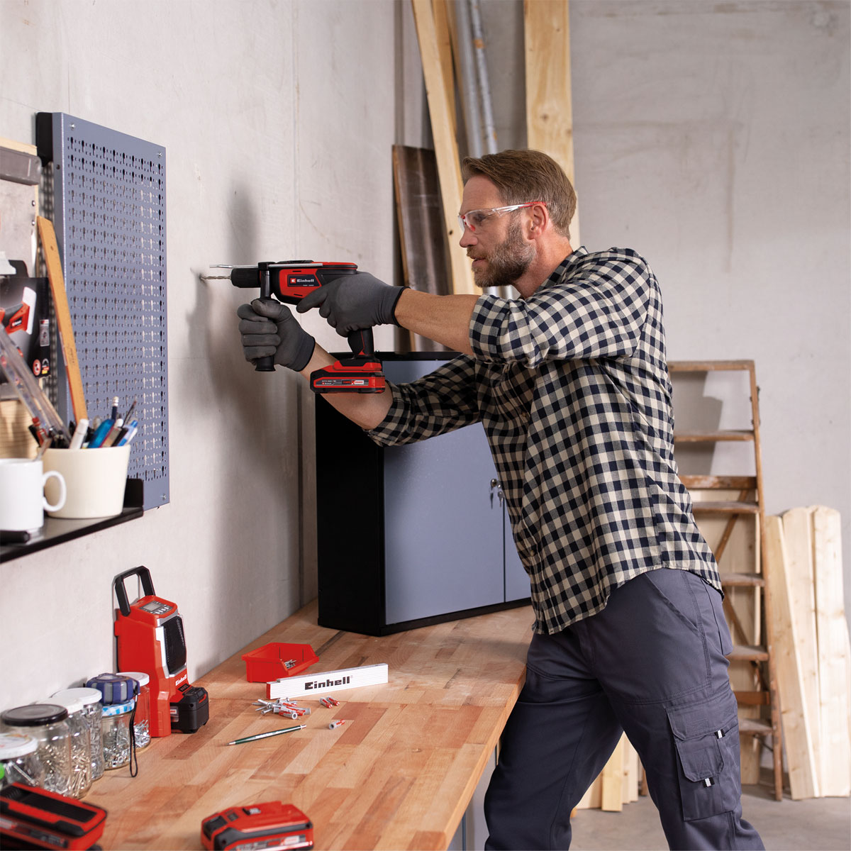 Einhell Akku-Schlagbohrmaschine TC-ID 18 Li - Solo Bild 3