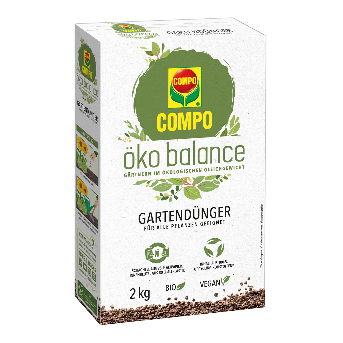 Compo Gartendünger Balance öko 2 kg