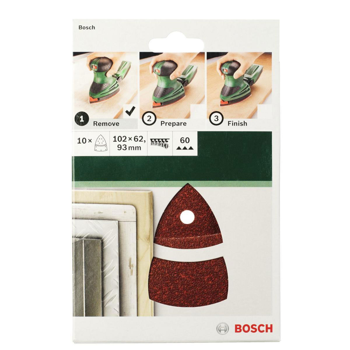 Bosch  Multischleifblatt G40 Klett 10 Stück Bild 4