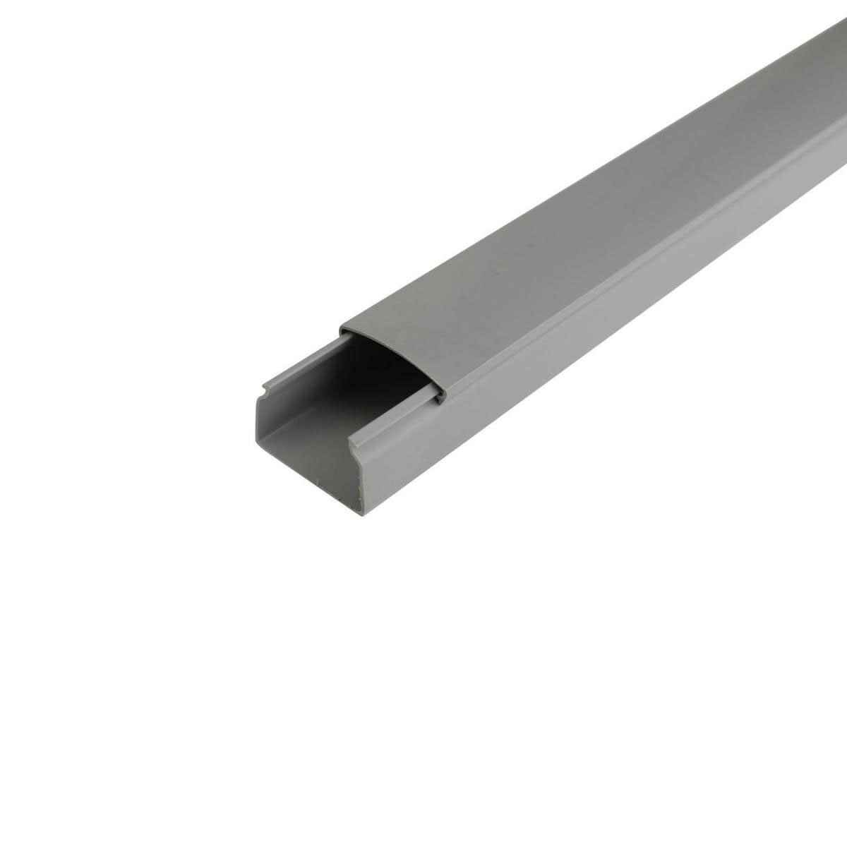 Installationskanal PVC 30 x 30 mm 2m grau