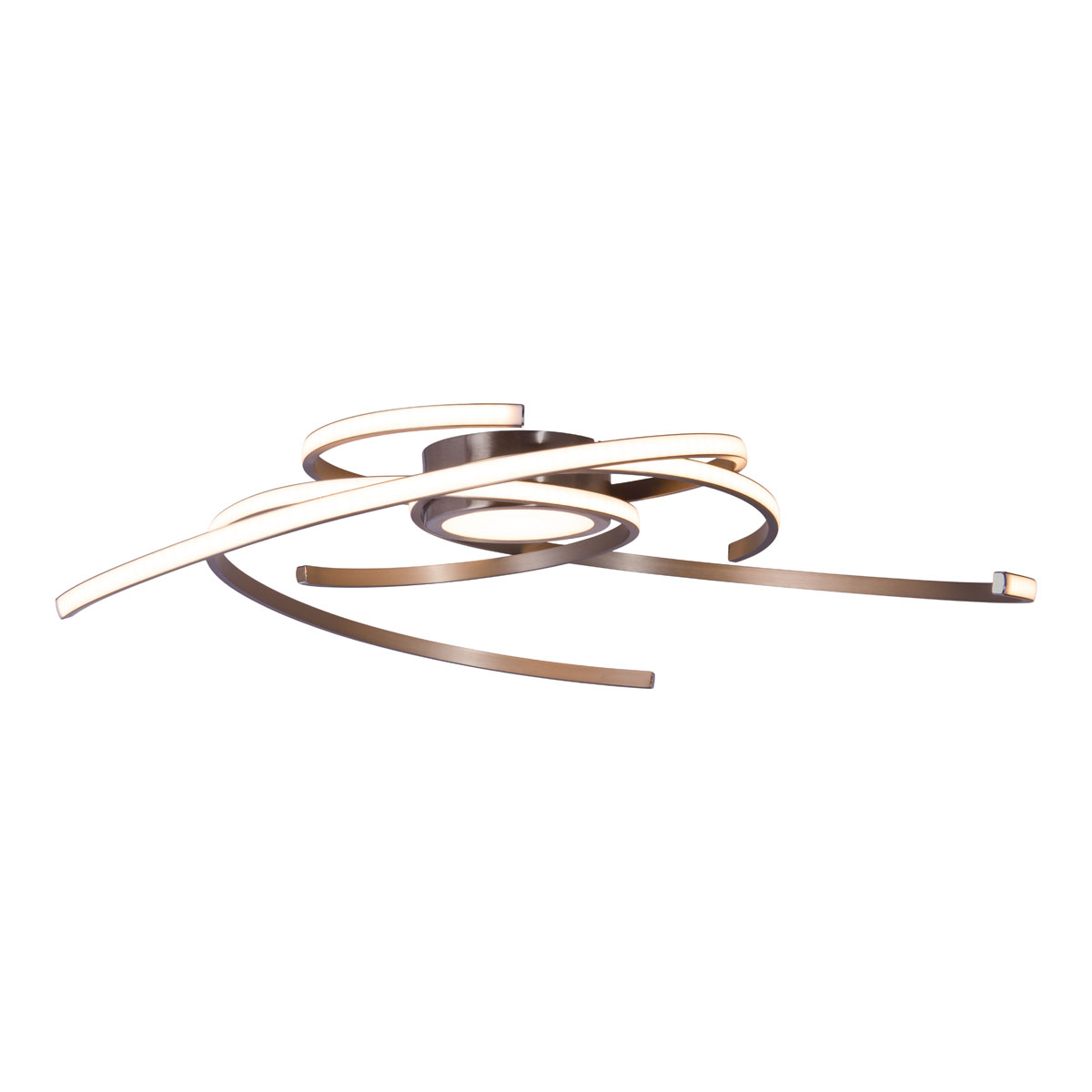 Naeve LED DL Radon Metall/KSstahl-blank LxBxH 75x75x6cm dimmbar Bild 6